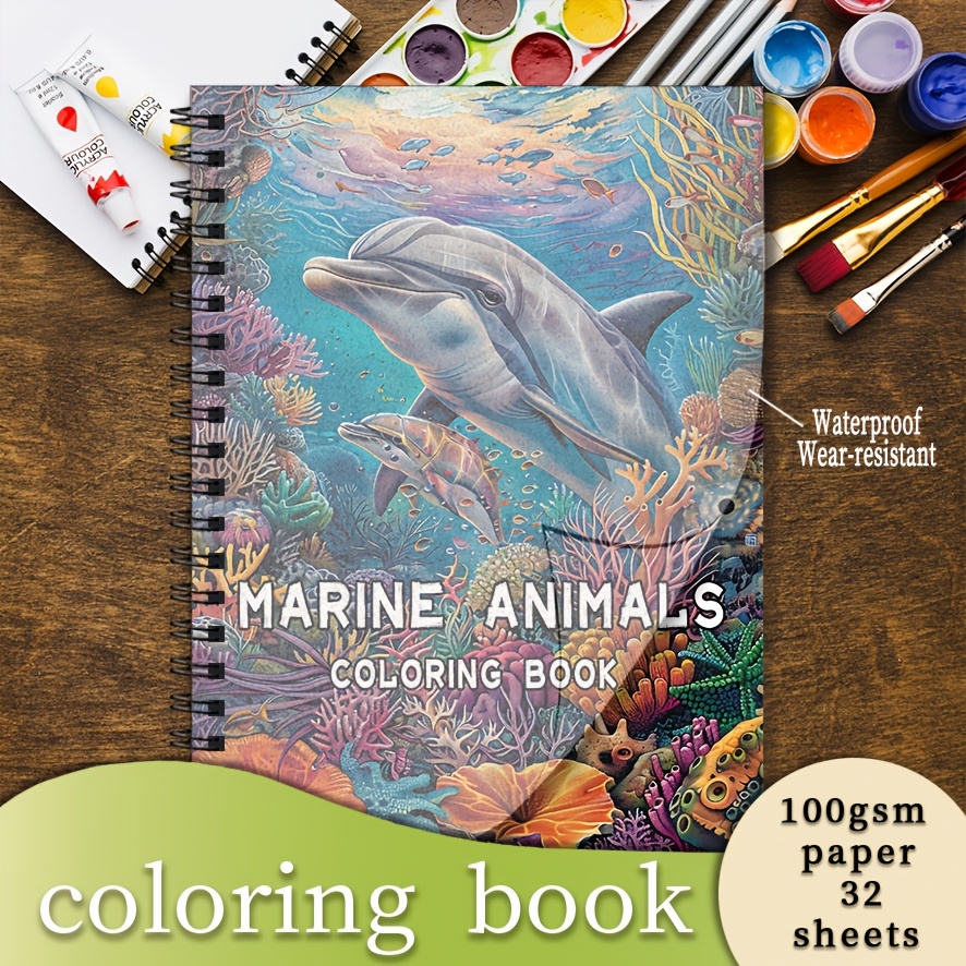 Adult Coloring Book Stress Relief - Malbuch – 8,3 x 11,2 Zoll,