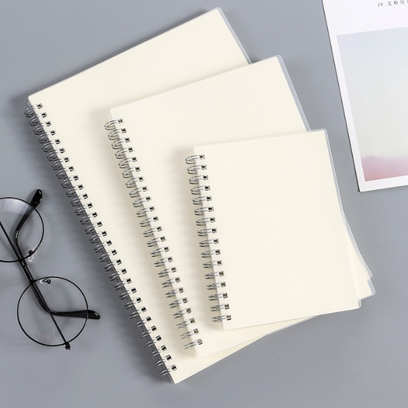 A5 Spiral Dotted Grid Notebook - A5 A6 B5 Spiralbuch-Spulen-Notizbuch, To-Do, liniert,