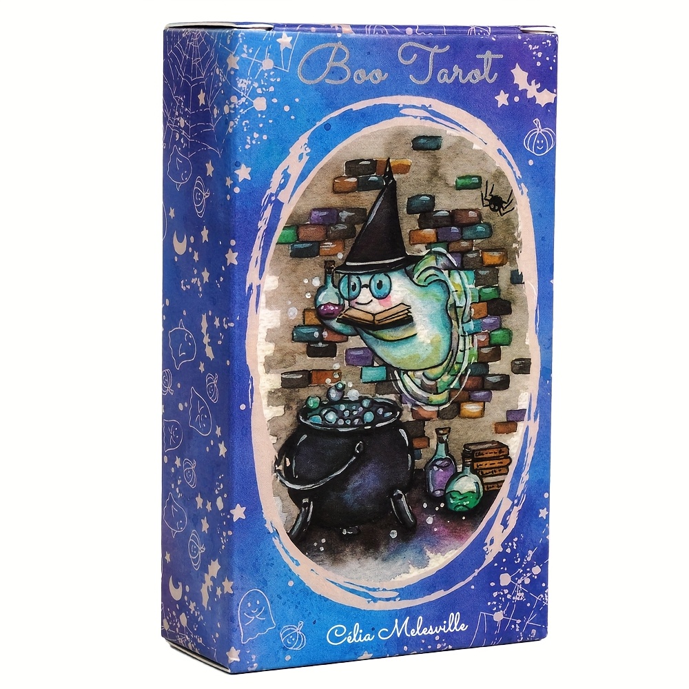 Tarot Deck With Guidebook - Boo Tarot Deck Ghosts Ghost Lesekarte