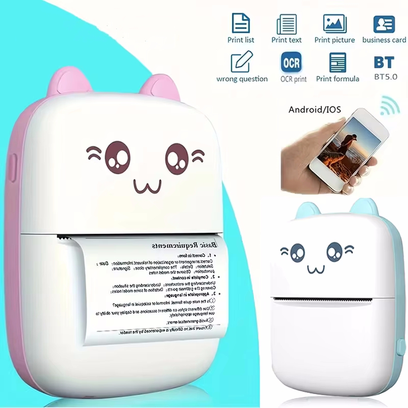 Tragbarer Mini-Thermodrucker z – Mini Pocket Thermal Printer Paper Roll Bewertung und Preis