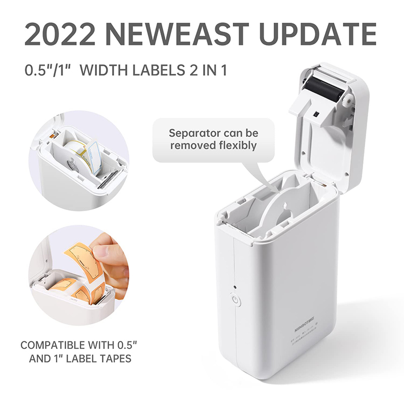 ​ ​ NiiMbot D101 Mini-Thermo-E – Mini Pocket Thermal Printer Paper Roll Bewertung und Preis