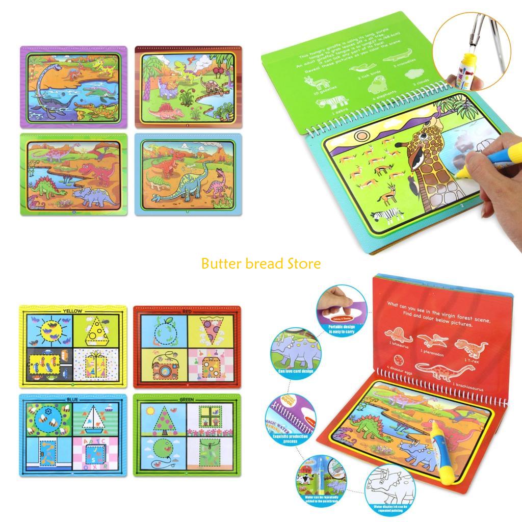 W89C Wiederverwendbares magisc – Reusable Water Magic Coloring Book Bewertung und Preis