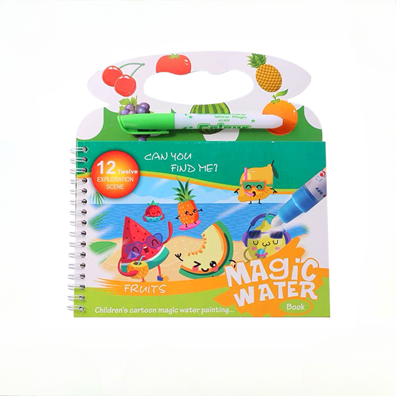 Magisches Wassermalbuch für Ki – Reusable Water Magic Coloring Book Bewertung und Preis