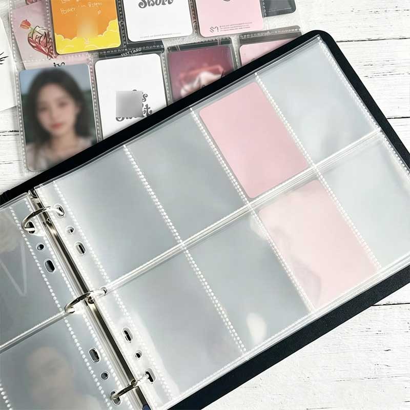 7-8 Fächer breiter A5 D-Ring-O – Kpop Photo Card Binder 3 Inch Bewertung und Preis