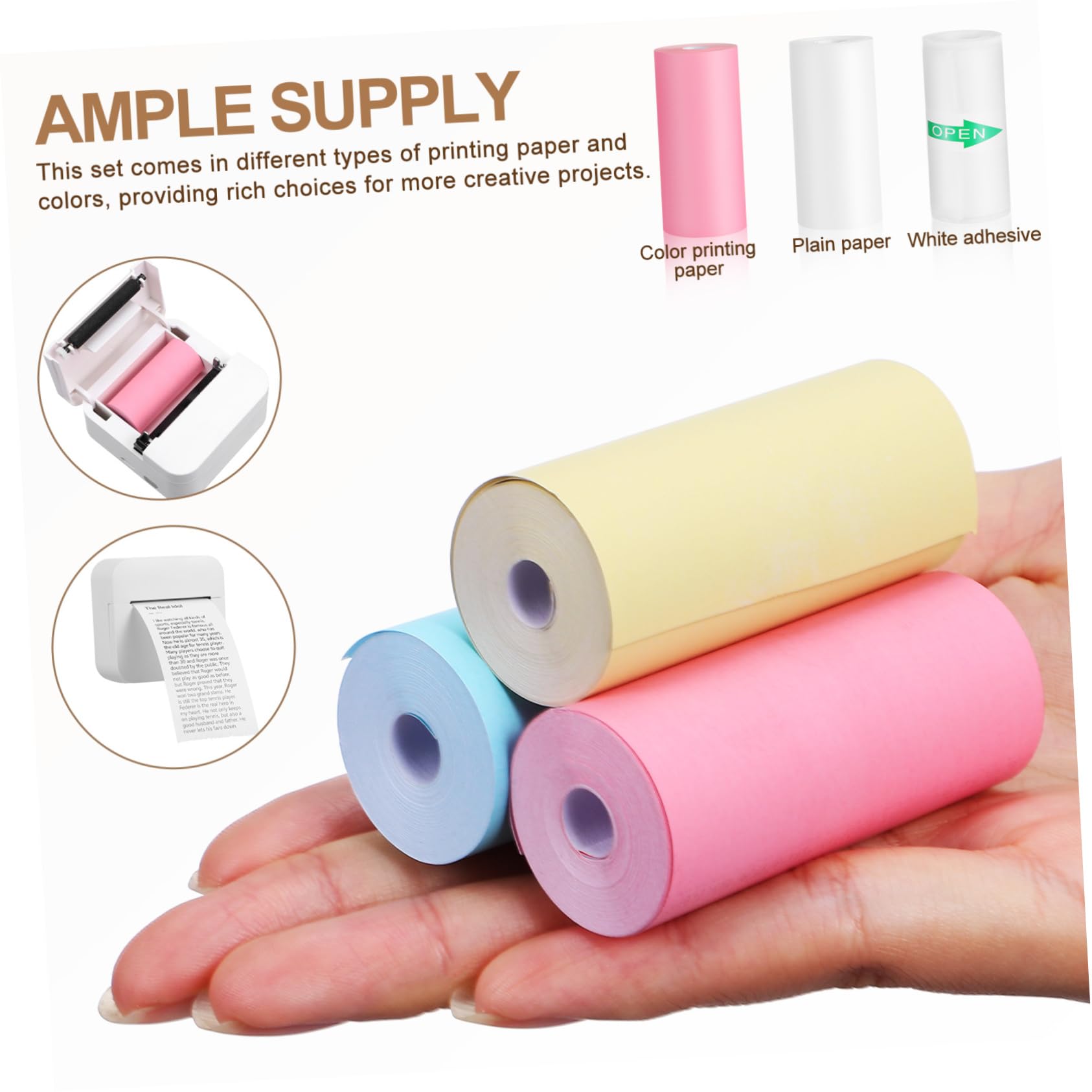 Mini Thermodruckerpapier 13 Ro – Mini Pocket Thermal Printer Paper Roll Bewertung und Preis