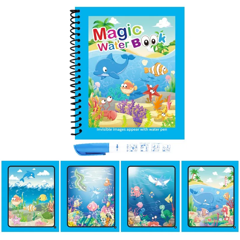 1Pc Wiederverwendbare Magie Wa – Reusable Water Magic Coloring Book Bewertung und Preis