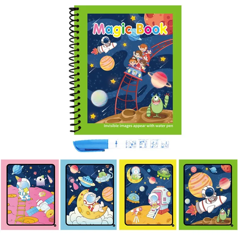 1Pc Wiederverwendbare Magie Wa – Reusable Water Magic Coloring Book Bewertung und Preis