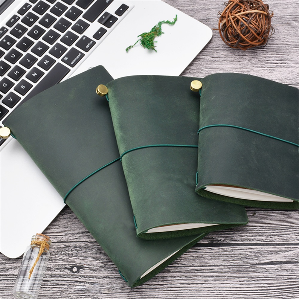 Reise-Notizbuch aus echtem Led – Vintage Leather Journal Notebook Bewertung und Preis