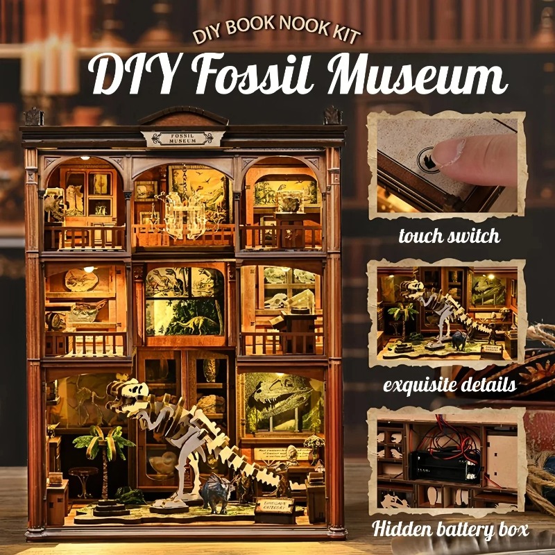 DIY-Bücherregal-Einsatz-Set „F – Diy Wooden Book Nook Kit Shelf Insert Bewertung und Preis