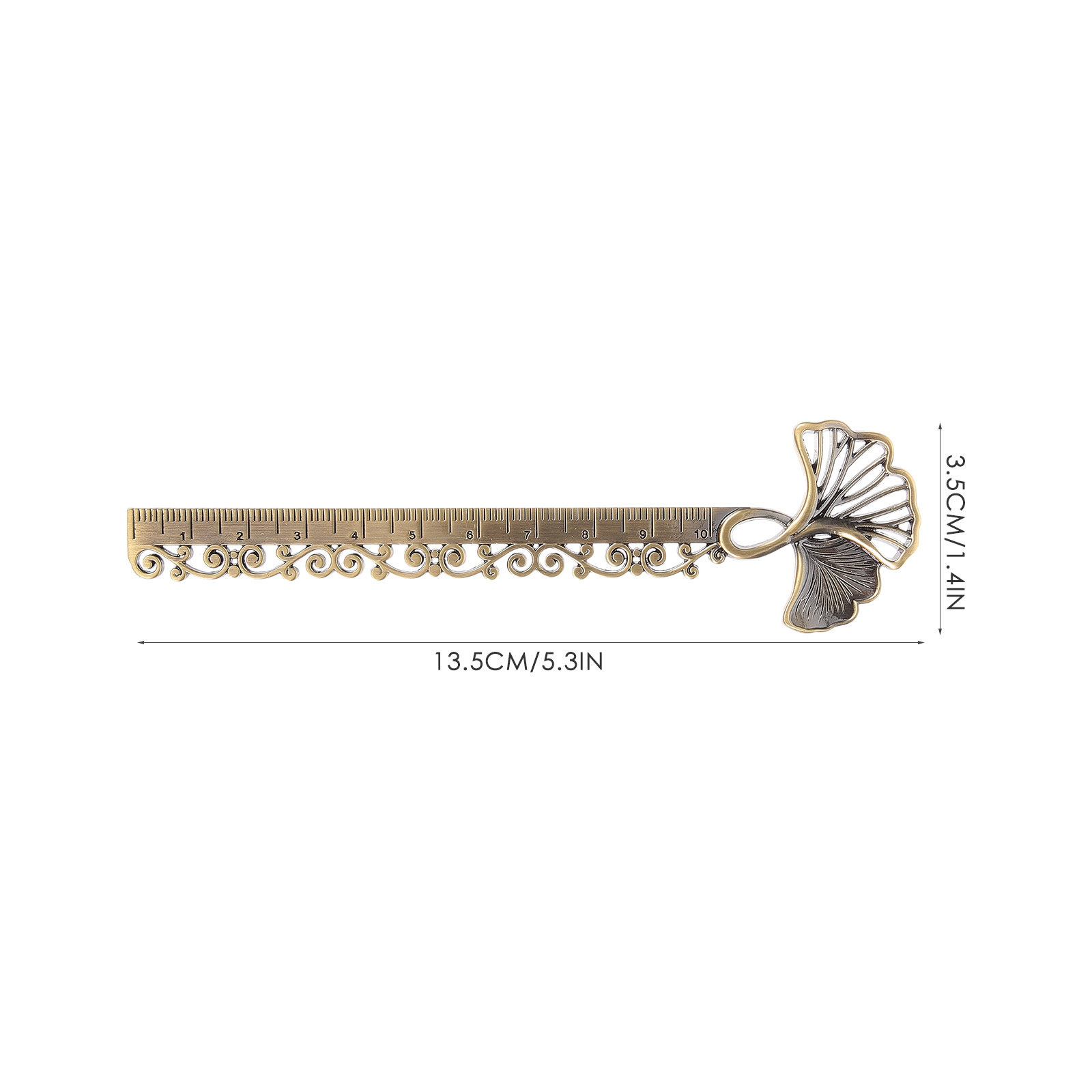 Metallisches, hohles Ginkgo-Le – Stationery Books Bewertung und Preis