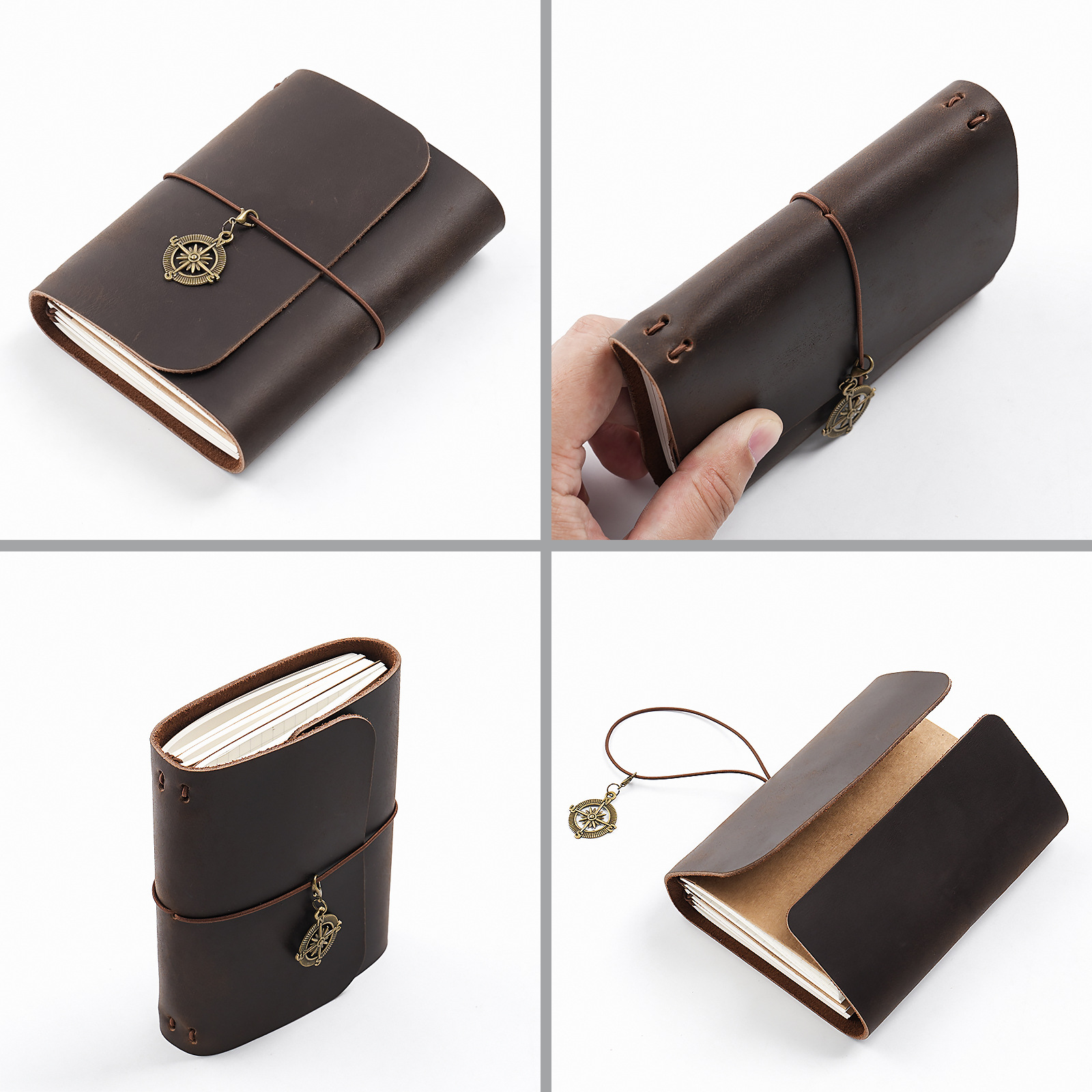 Neu eingetroffen: Triple Fold  – Vintage Leather Journal Notebook Bewertung und Preis