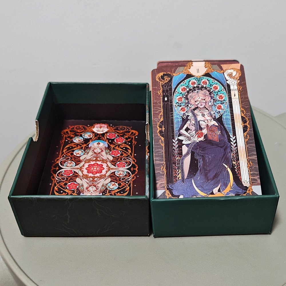 Doppelt Geprägte 78-teilige Ar – Tarot Deck With Guidebook Bewertung und Preis