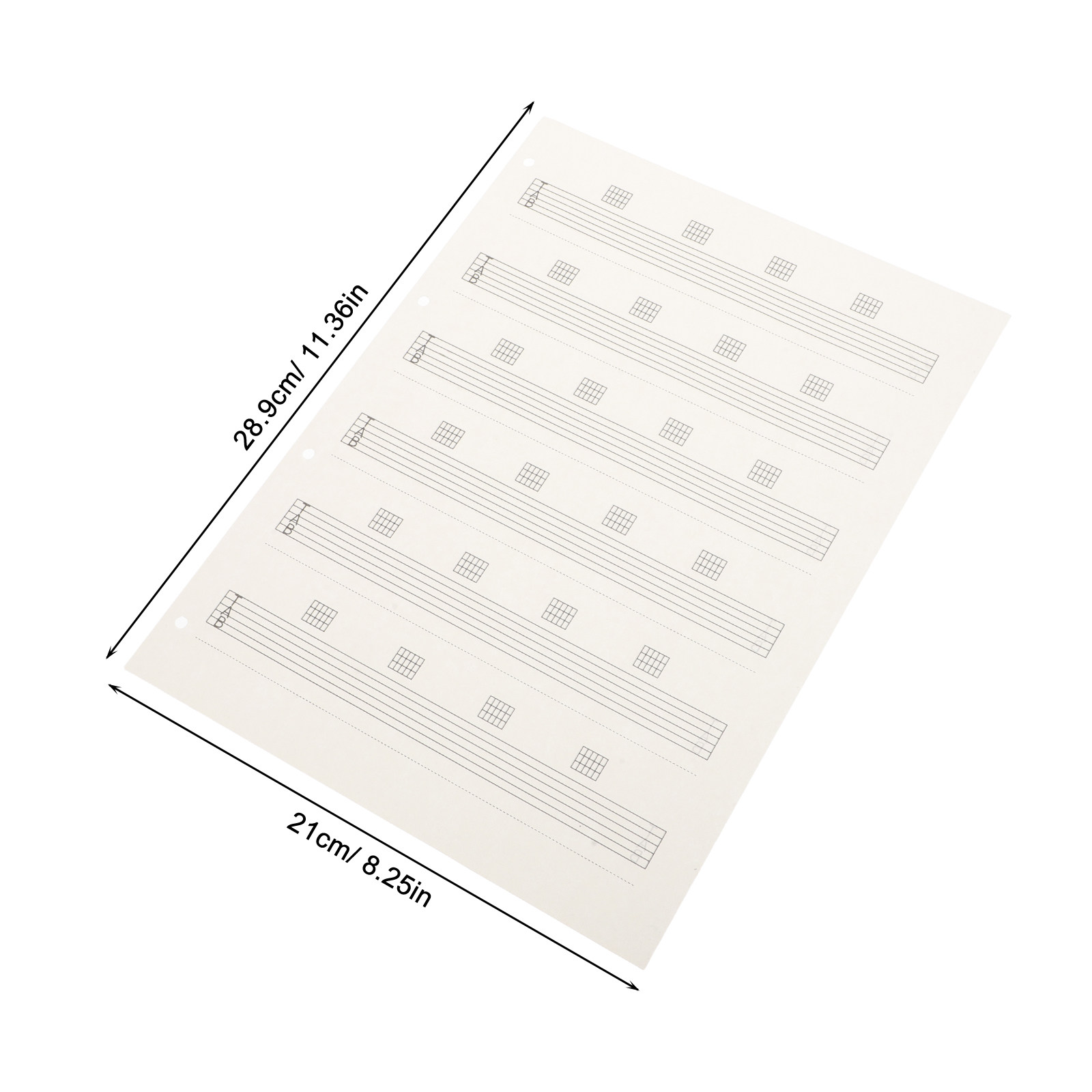 85 Stück leere Gitarren-Tabula – Blank Sheet Music Notebook Bewertung und Preis