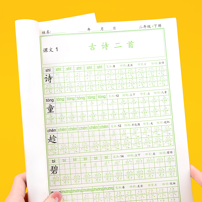 Chinesisches Synchrontraining  – Chinese Calligraphy Practice Book Bewertung und Preis
