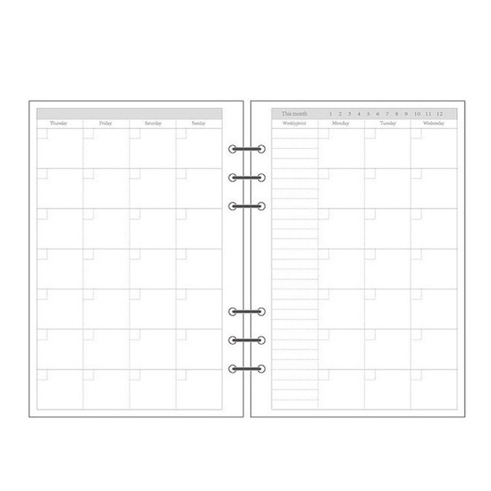 Gitter-Tagesplaner, 45 Blatt,  – A5 Spiral Dotted Grid Notebook Bewertung und Preis