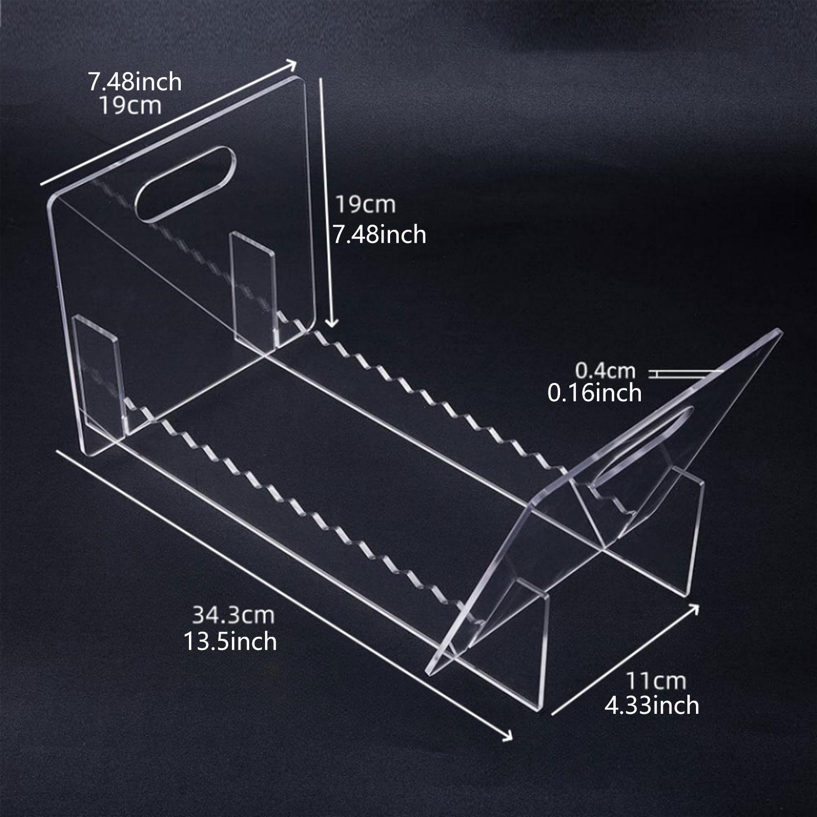 Acryl-Schallplattenhalter, Sch – Clear Acrylic Book Stand Holder Bewertung und Preis